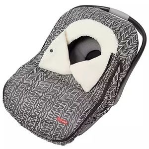 SKIP*HOP Stroll & Go Universal Car Seat Cover in Grey Feather